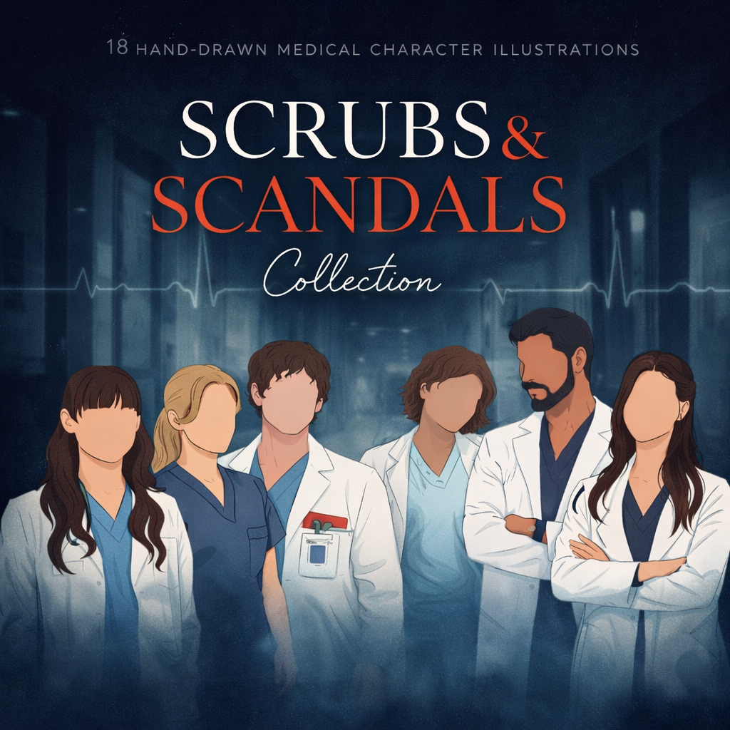 Scrubs & Scandals Clipart Bundle